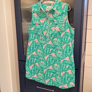 Vineyard Vines sleeveless shirt dress